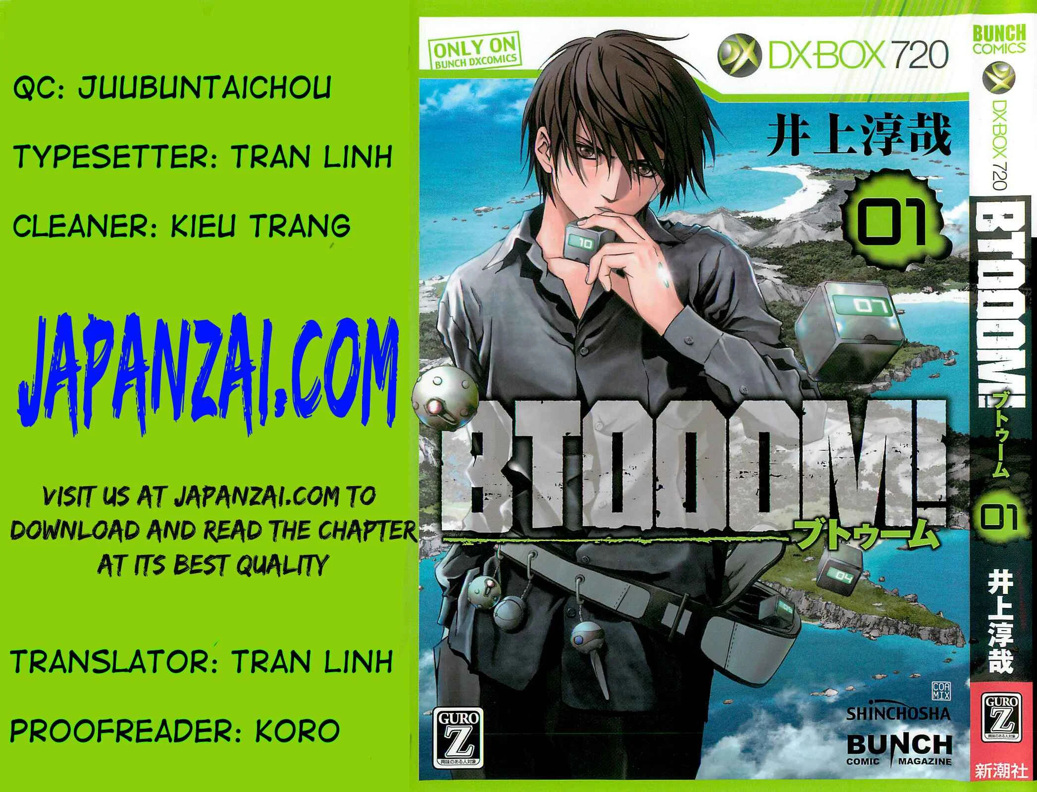 BTOOOM! Chapter 2: Boundary - Page 1