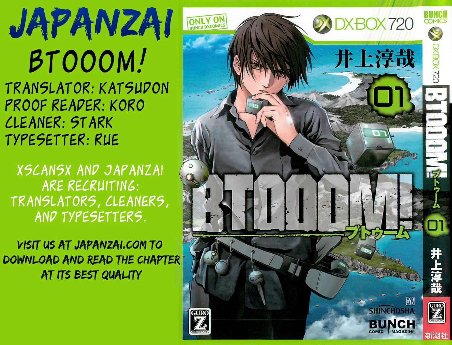BTOOOM! Chapter 4: Deep, Heavy - Page 1