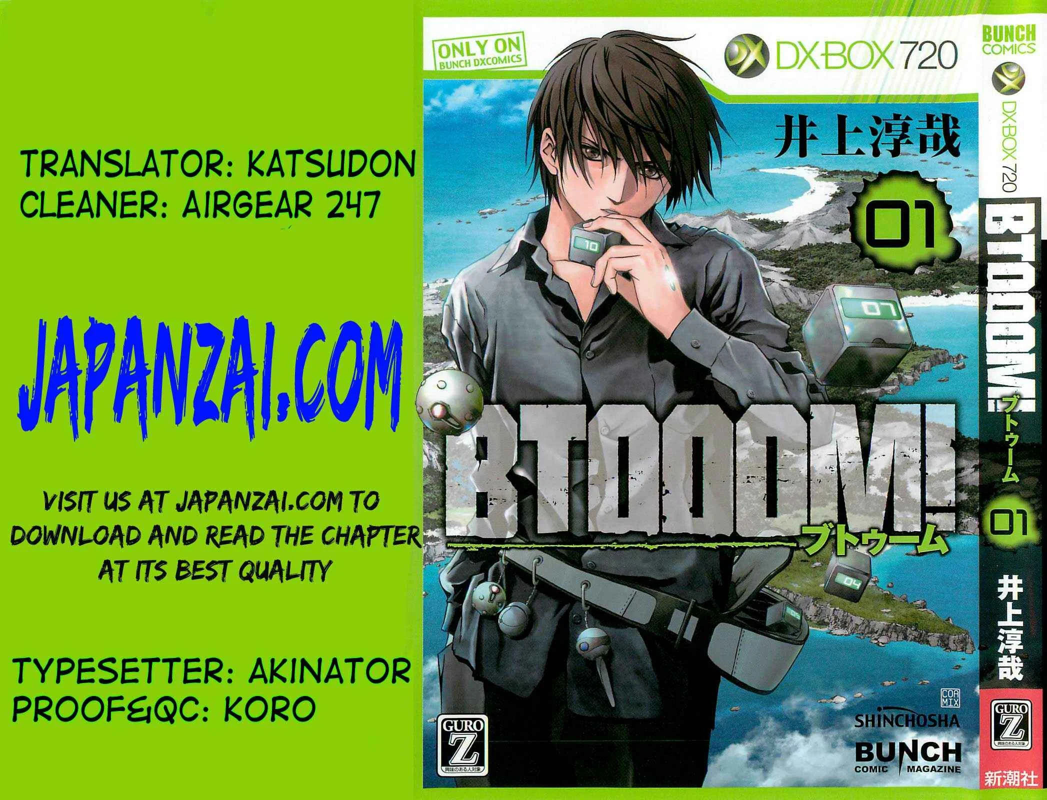 BTOOOM! Chapter 5: Trap... - Page 1