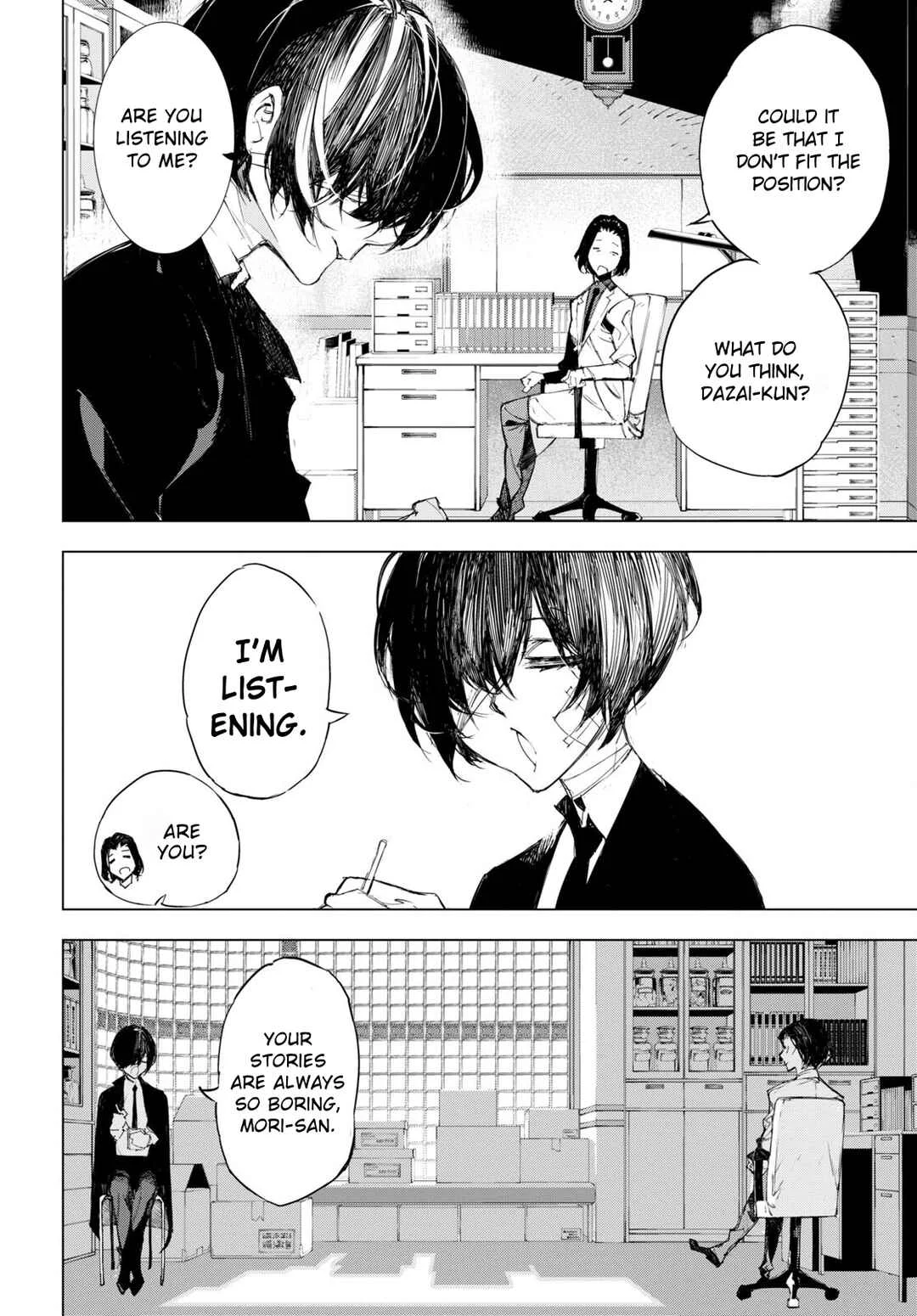 Bungou Stray Dogs: Dazai, Chuuya, Juugosai Chapter 1: Phase 1 - Page 25