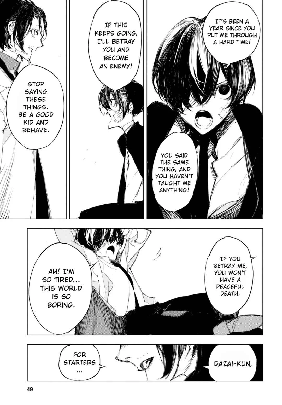 Bungou Stray Dogs: Dazai, Chuuya, Juugosai Chapter 1: Phase 1 - Page 28