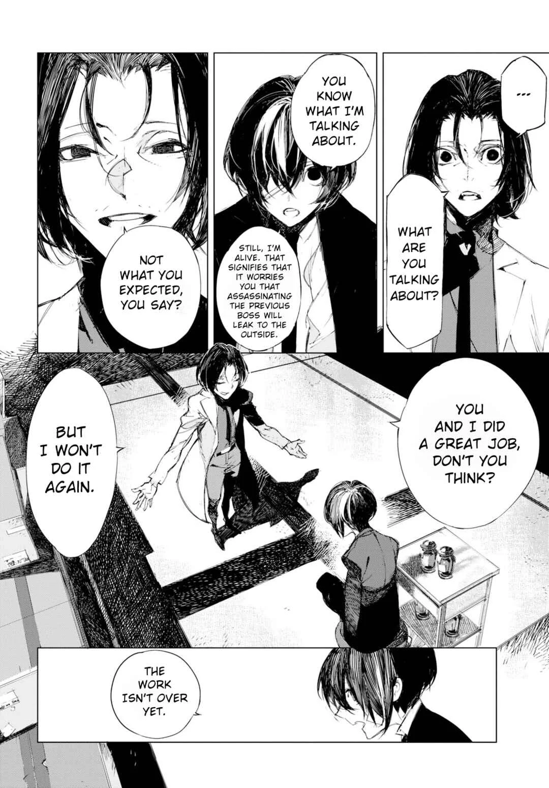 Bungou Stray Dogs: Dazai, Chuuya, Juugosai Chapter 1: Phase 1 - Page 35