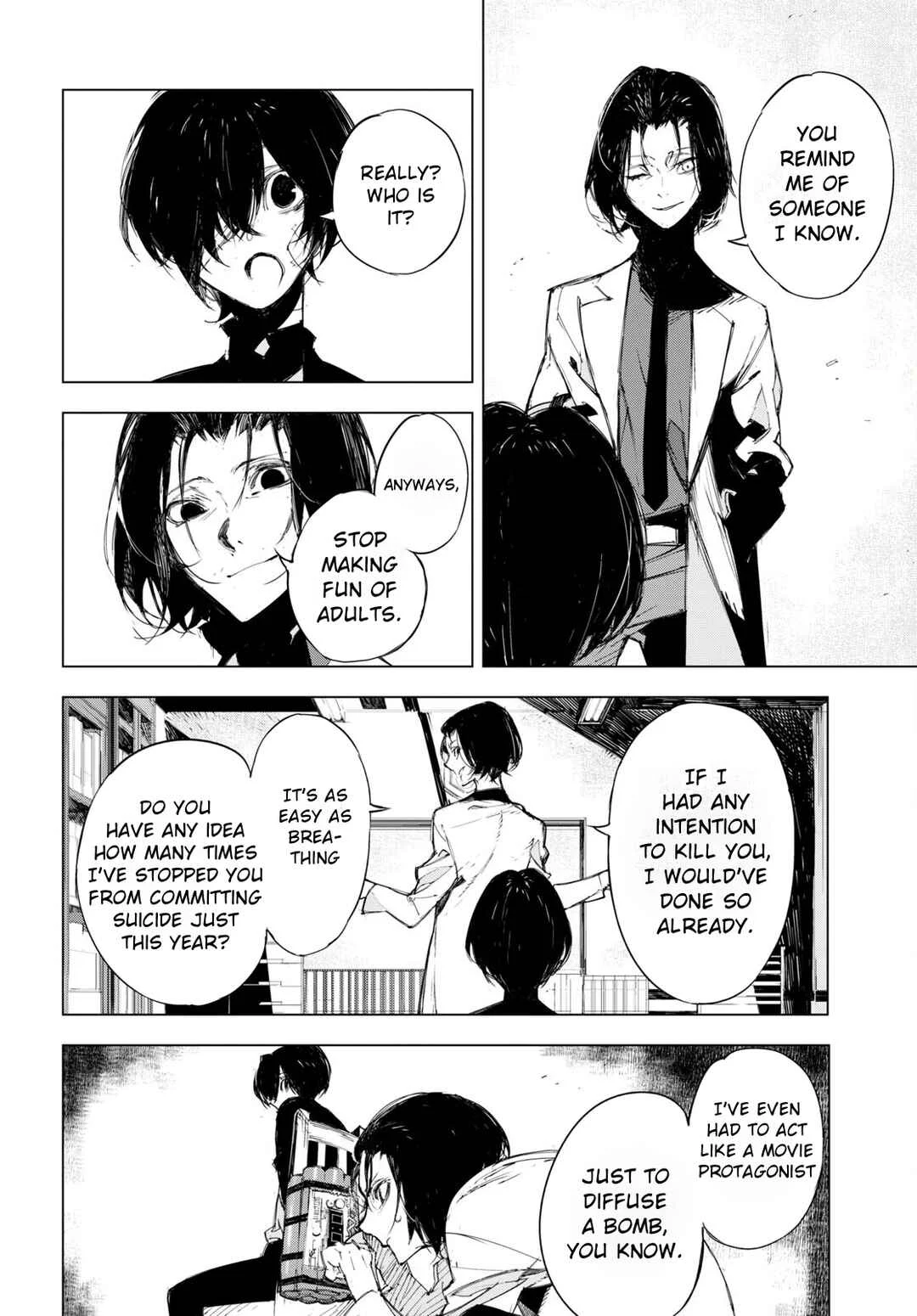 Bungou Stray Dogs: Dazai, Chuuya, Juugosai Chapter 1: Phase 1 - Page 38