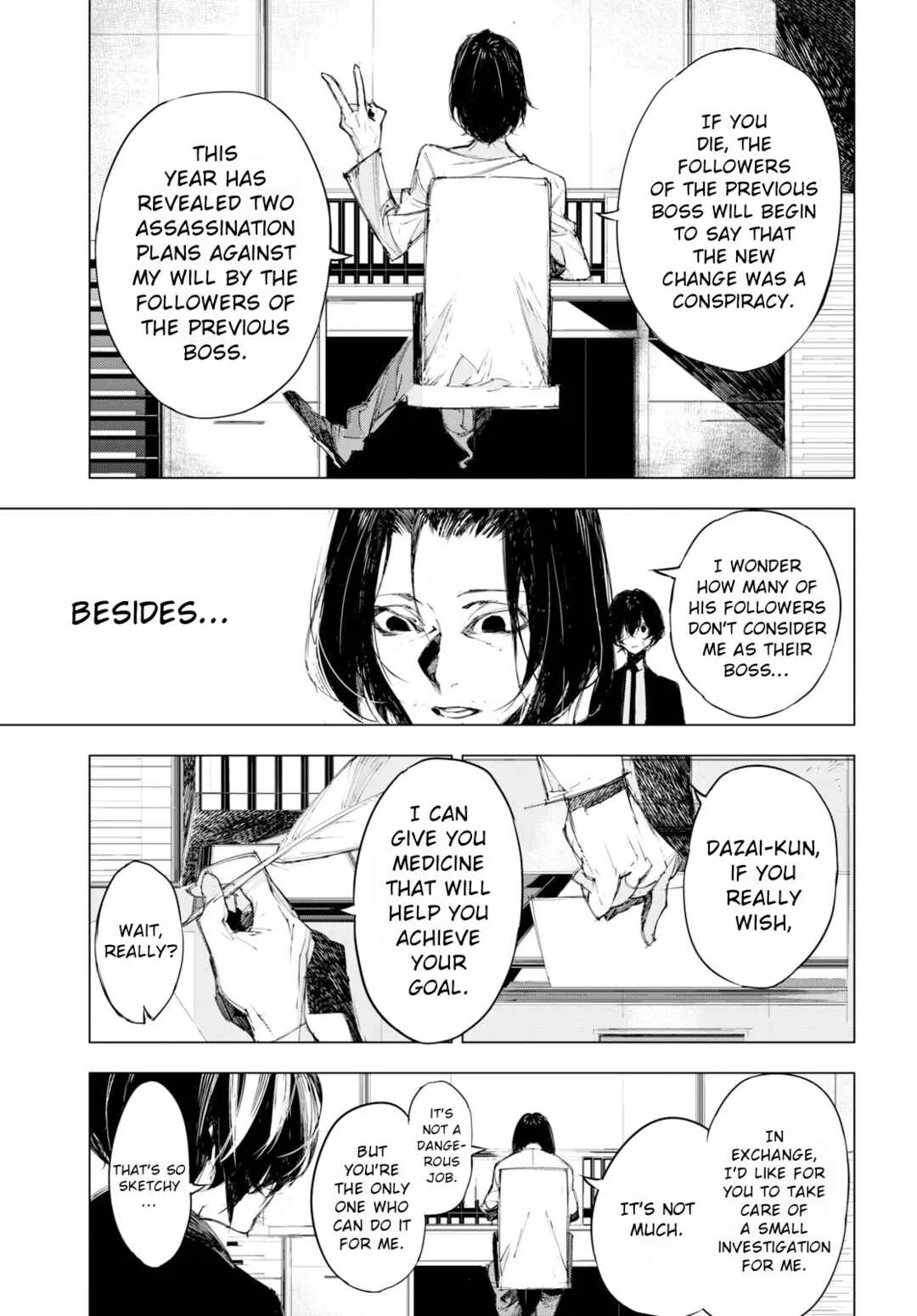 Bungou Stray Dogs: Dazai, Chuuya, Juugosai Chapter 1: Phase 1 - Page 39