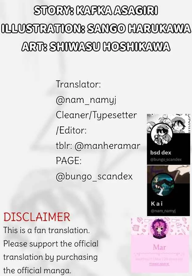 Bungou Stray Dogs: Dazai, Chuuya, Juugosai Chapter 2: Phase 2 - Page 38