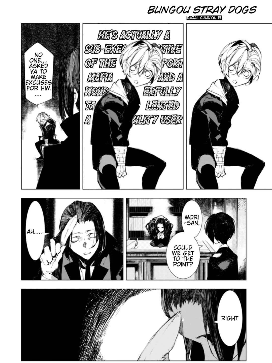 Bungou Stray Dogs: Dazai, Chuuya, Juugosai Chapter 3: PHASE 2 - Page 11
