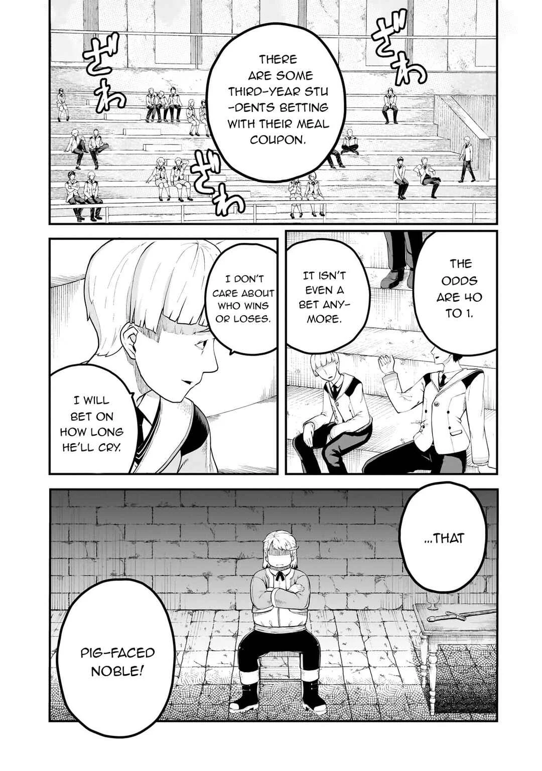 Buta Kizoku wa Mirai wo Kiri Hiraku you desu Chapter 4: The One Named Merlon - Page 8