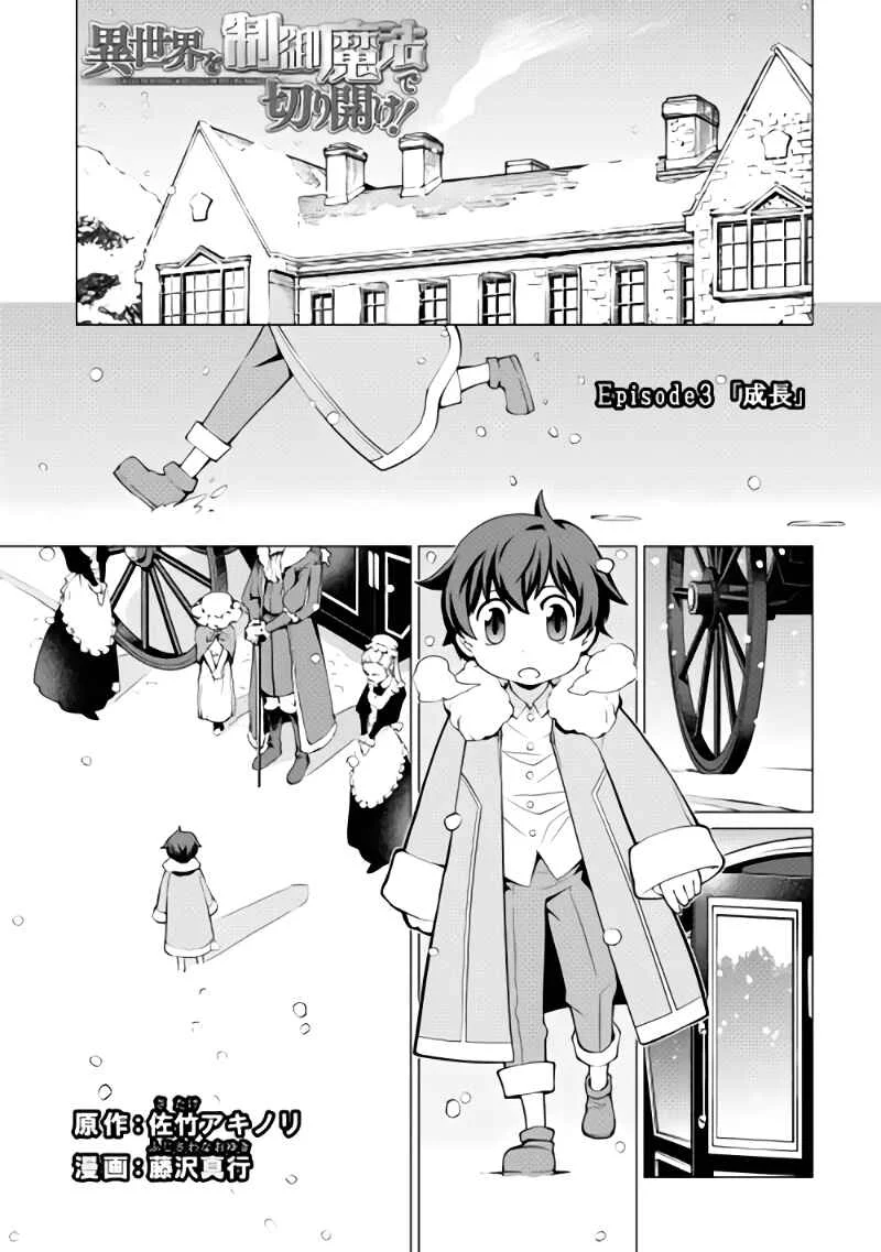 Carve the Different World with Control Magic! Chapter 3: Growth - Page 1