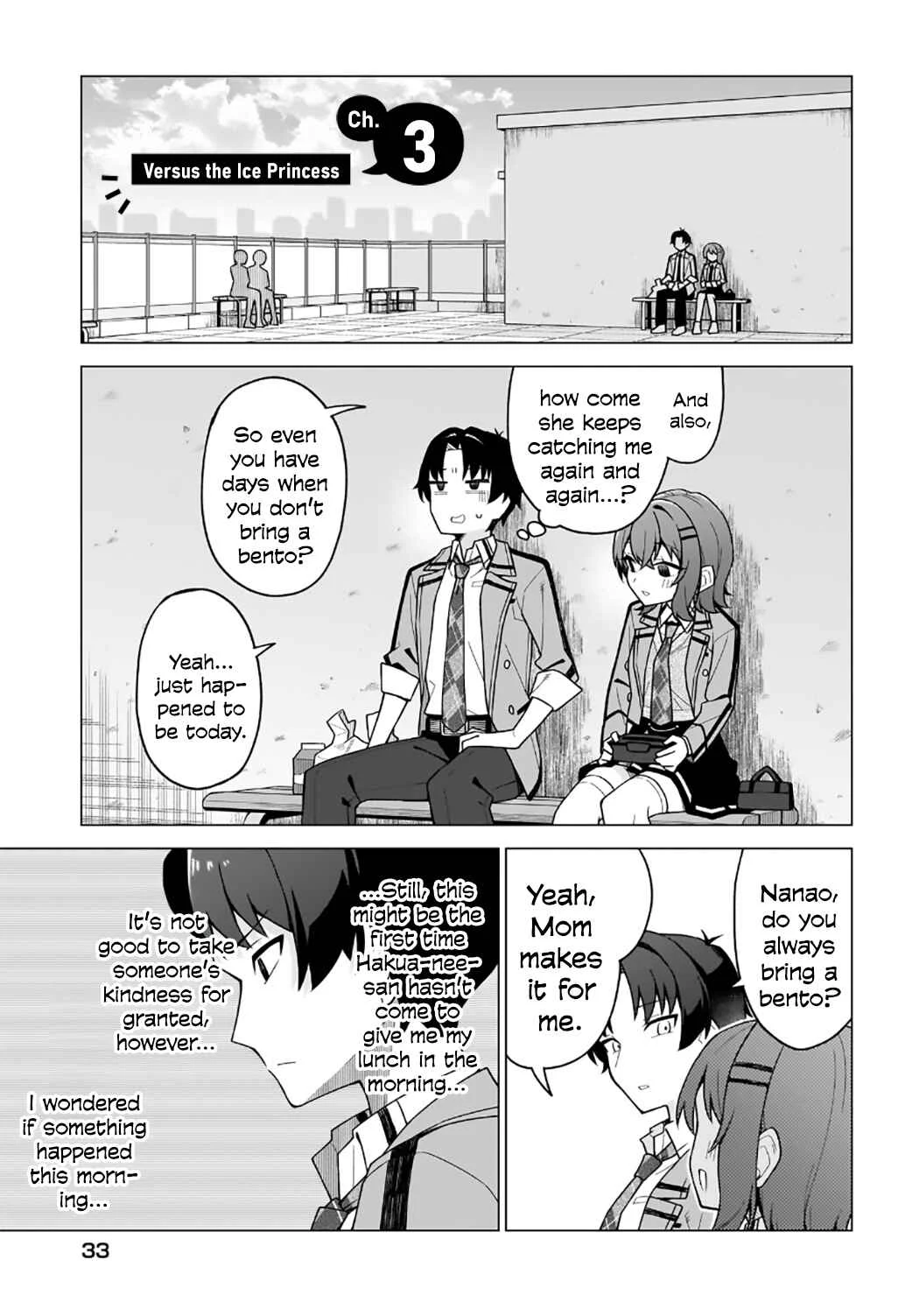 Chanto Suki tte Ieru Ko Musou Chapter 3: Versus the Ice Princess - Page 3