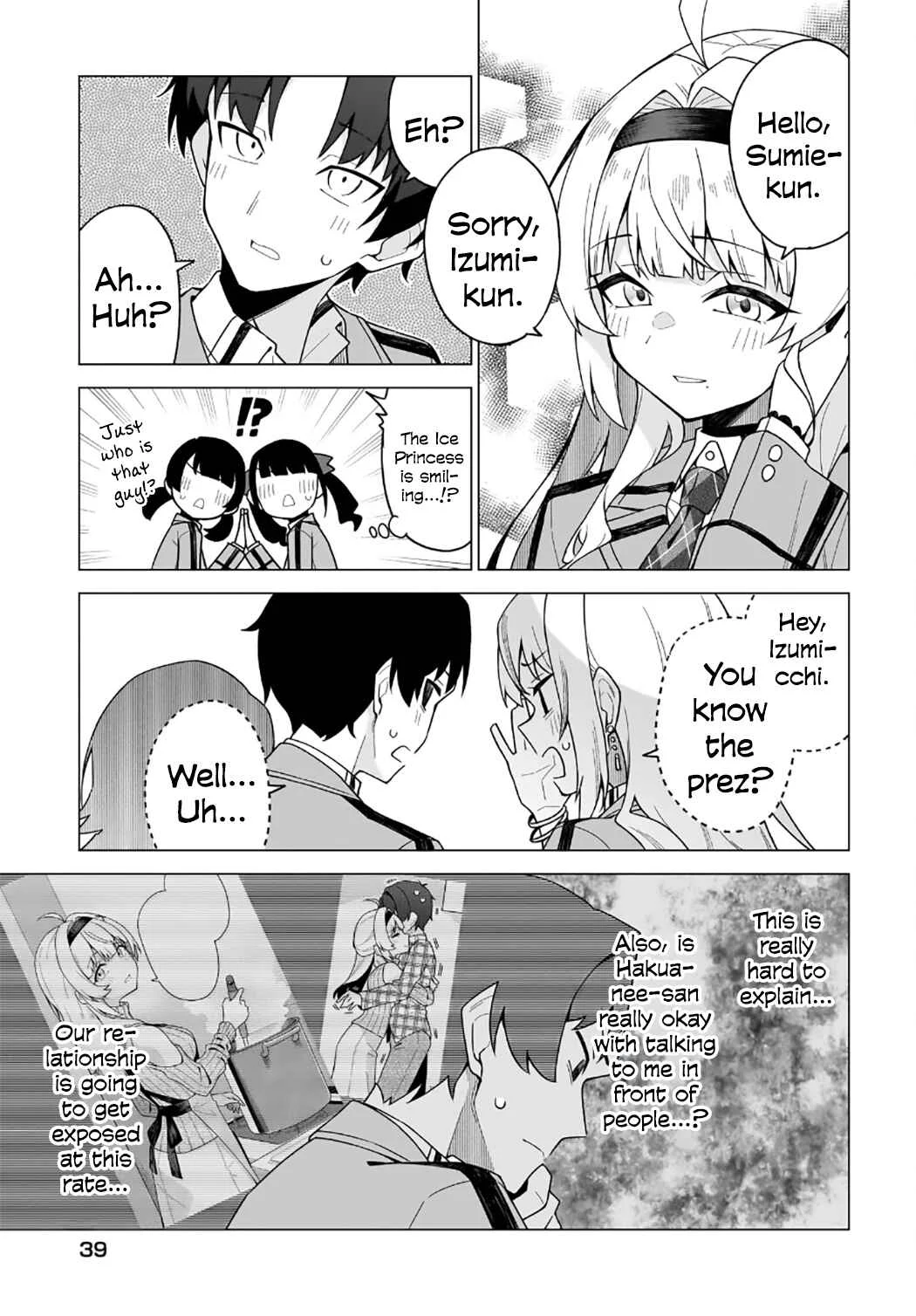 Chanto Suki tte Ieru Ko Musou Chapter 3: Versus the Ice Princess - Page 9