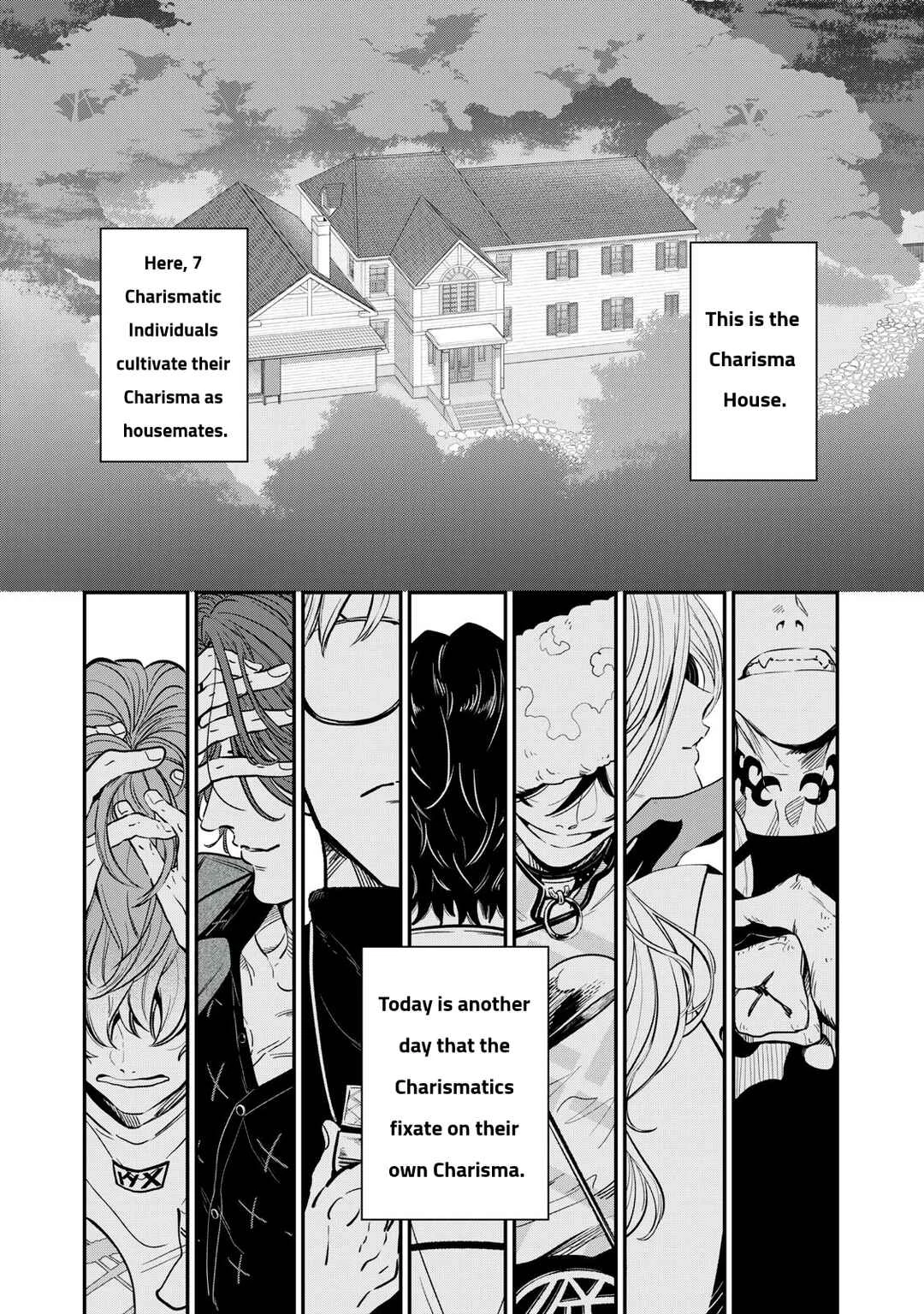 Charisma - Charisma na Karera wa Charisma House de Karizumai-chuu Chapter 1: Welcome to this Charisma House - Page 1