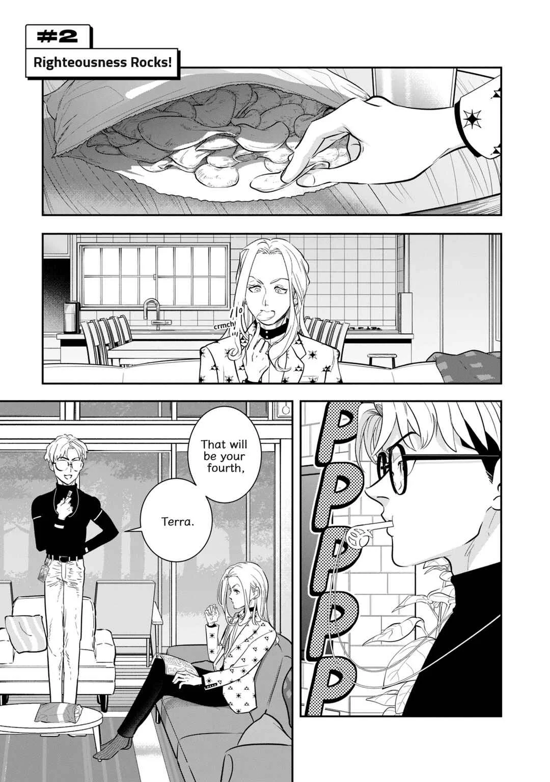 Charisma - Charisma na Karera wa Charisma House de Karizumai-chuu Chapter 2: Righteousness Rocks! - Page 1