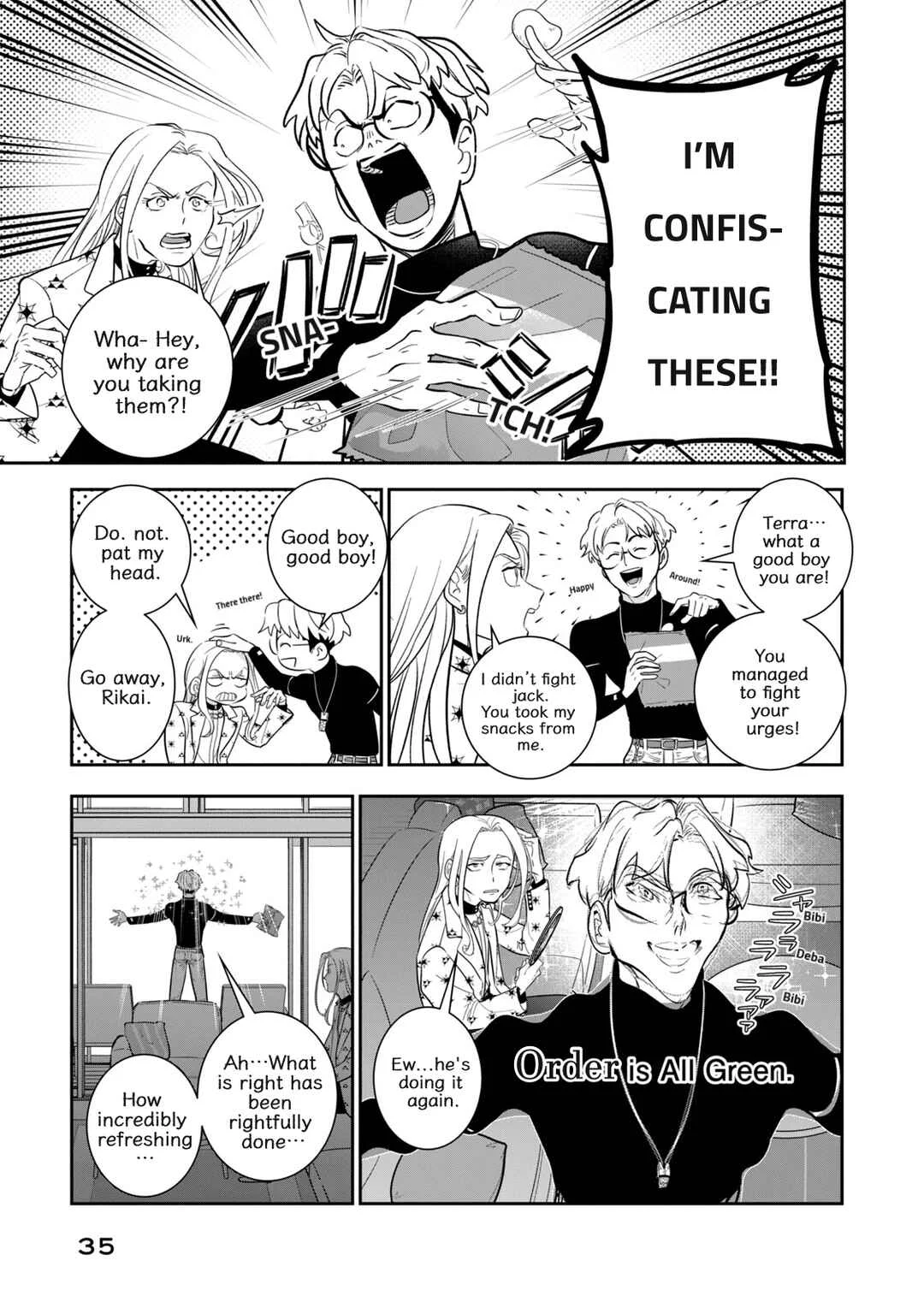 Charisma - Charisma na Karera wa Charisma House de Karizumai-chuu Chapter 2: Righteousness Rocks! - Page 5