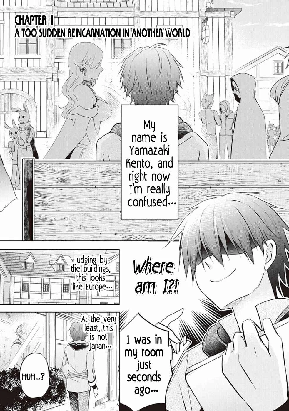 Cheat na Tablet wo Motte Kaiteki Isekai Seikatsu Chapter 1: A Too Sudden Reincarnation In Another World - Page 5