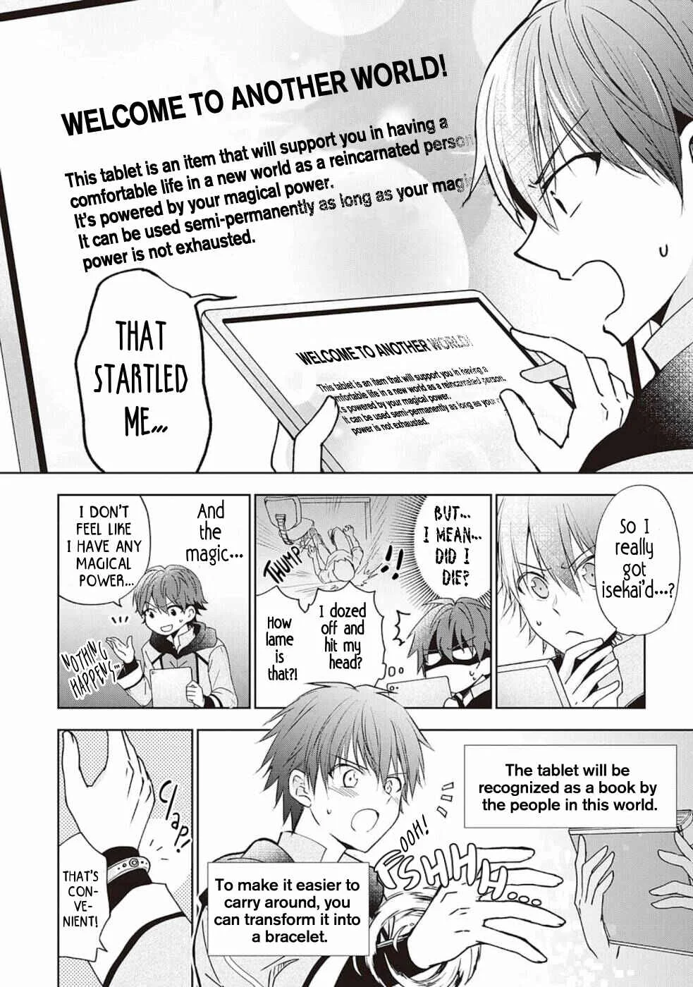 Cheat na Tablet wo Motte Kaiteki Isekai Seikatsu Chapter 1: A Too Sudden Reincarnation In Another World - Page 10