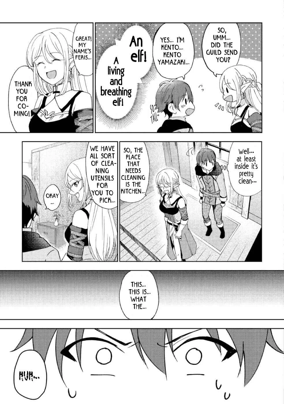Cheat na Tablet wo Motte Kaiteki Isekai Seikatsu Chapter 2:  The Beautiful Elf In The Secret Room - Page 5