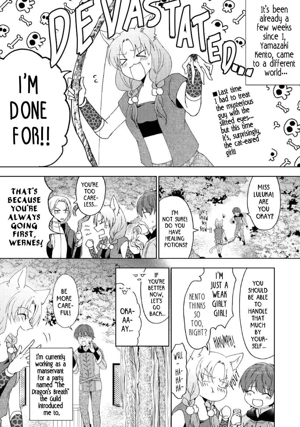 Cheat na Tablet wo Motte Kaiteki Isekai Seikatsu Chapter 3: The Dragon's Breath (Part 1) - Page 1