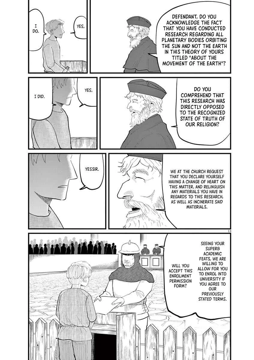 Chi. Chikyuu no Undou ni Tsuite Chapter 4 - Page 13