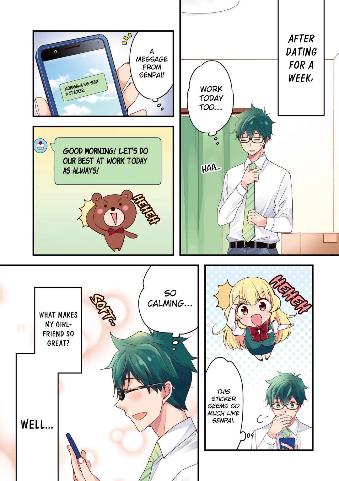Chicchai Kanojo Senpai ga Kawaisugiru. Chapter 1: Don't Treat Me Like A Kid, Even If You're My Boyfriend - Page 2