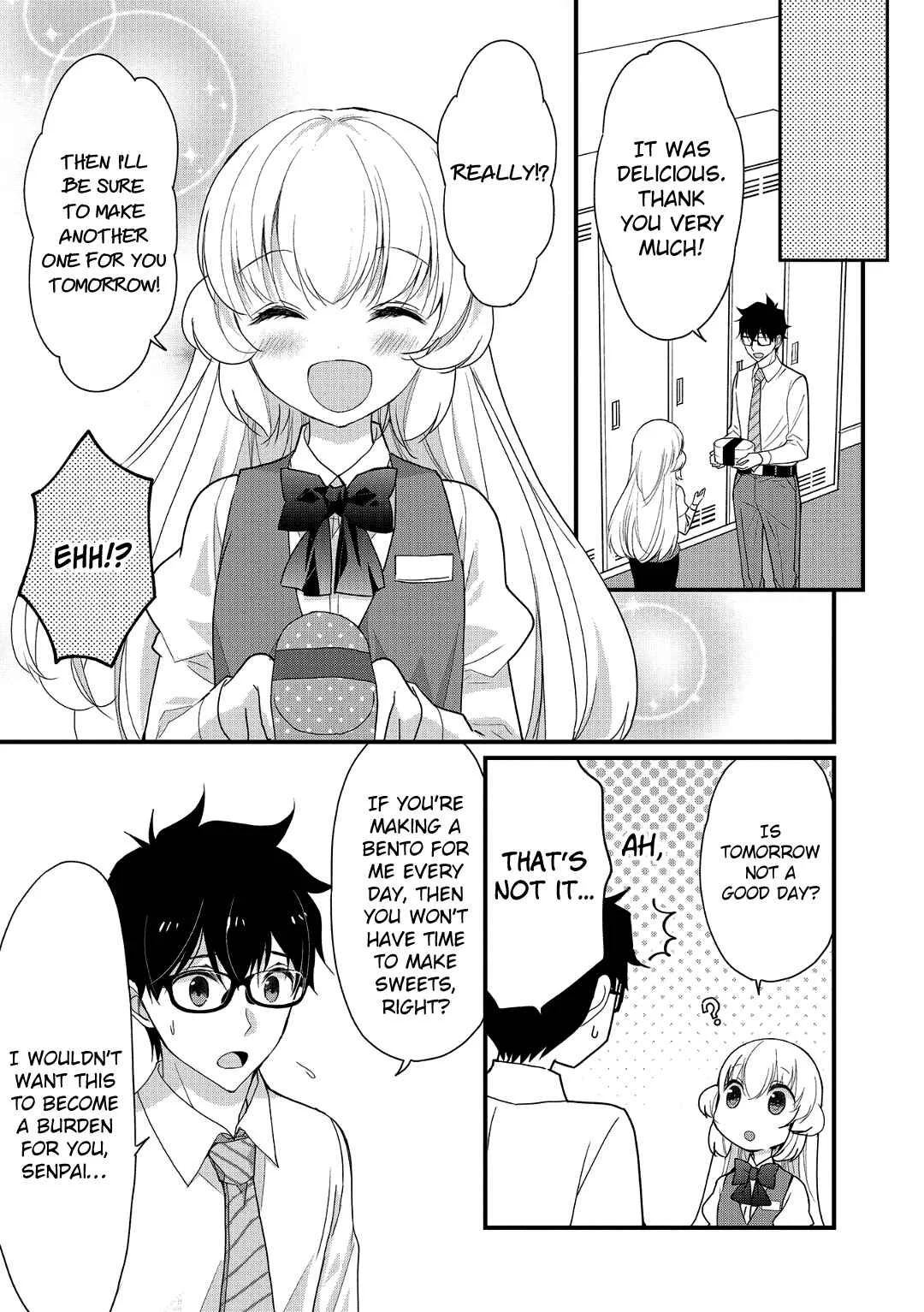 Chicchai Kanojo Senpai ga Kawaisugiru. Chapter 1: Don't Treat Me Like A Kid, Even If You're My Boyfriend - Page 9