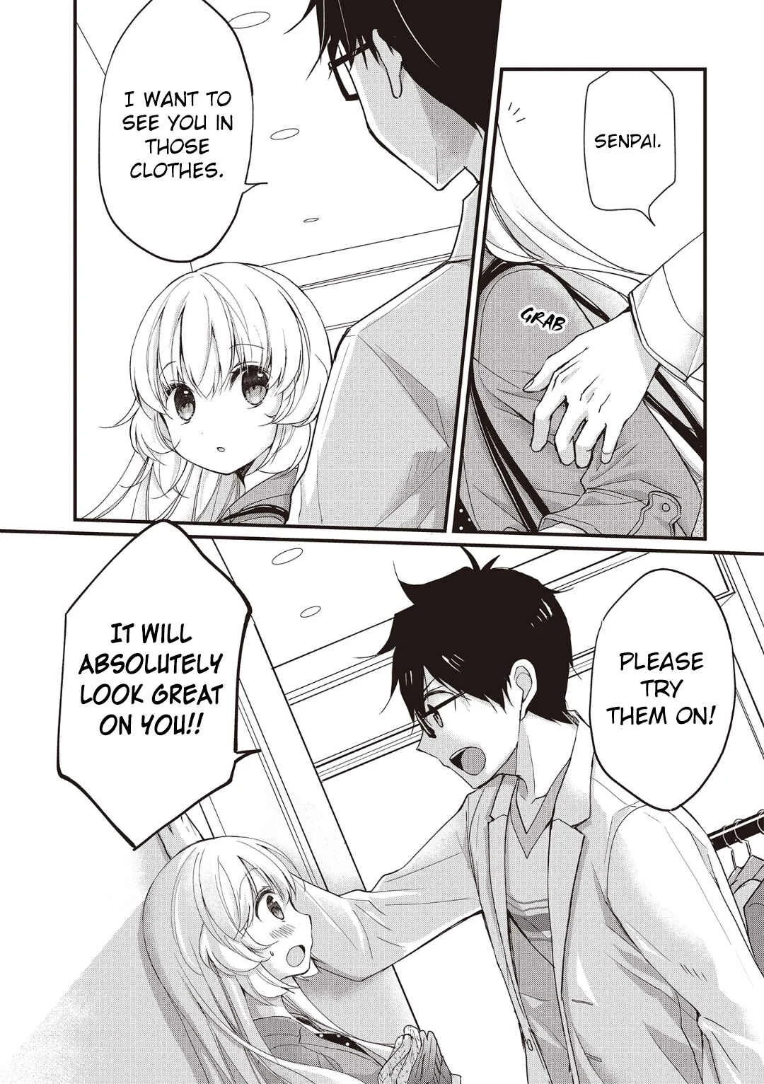 Chicchai Kanojo Senpai ga Kawaisugiru. Chapter 2: Something's Different About Takase-san Today - Page 8