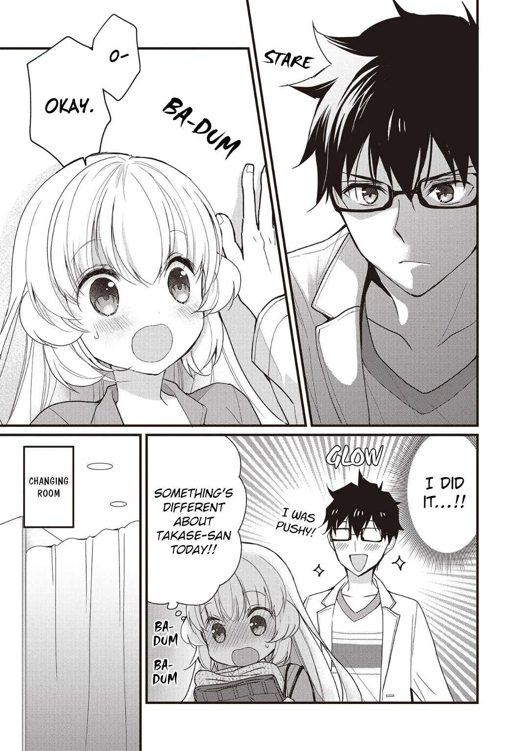 Chicchai Kanojo Senpai ga Kawaisugiru. Chapter 2: Something's Different About Takase-san Today - Page 9