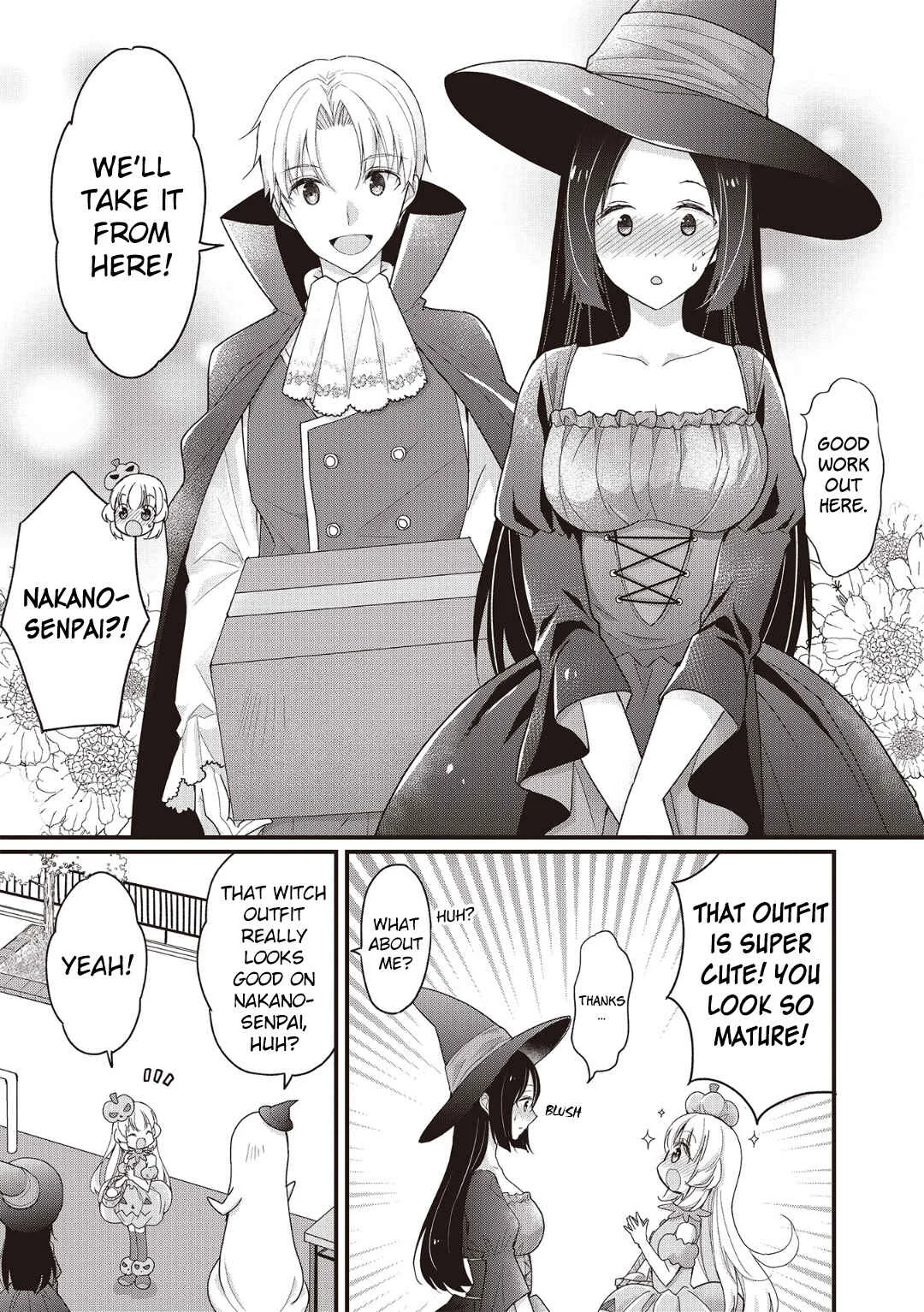 Chicchai Kanojo Senpai ga Kawaisugiru. Chapter 3: Trick or Treat! - Page 7