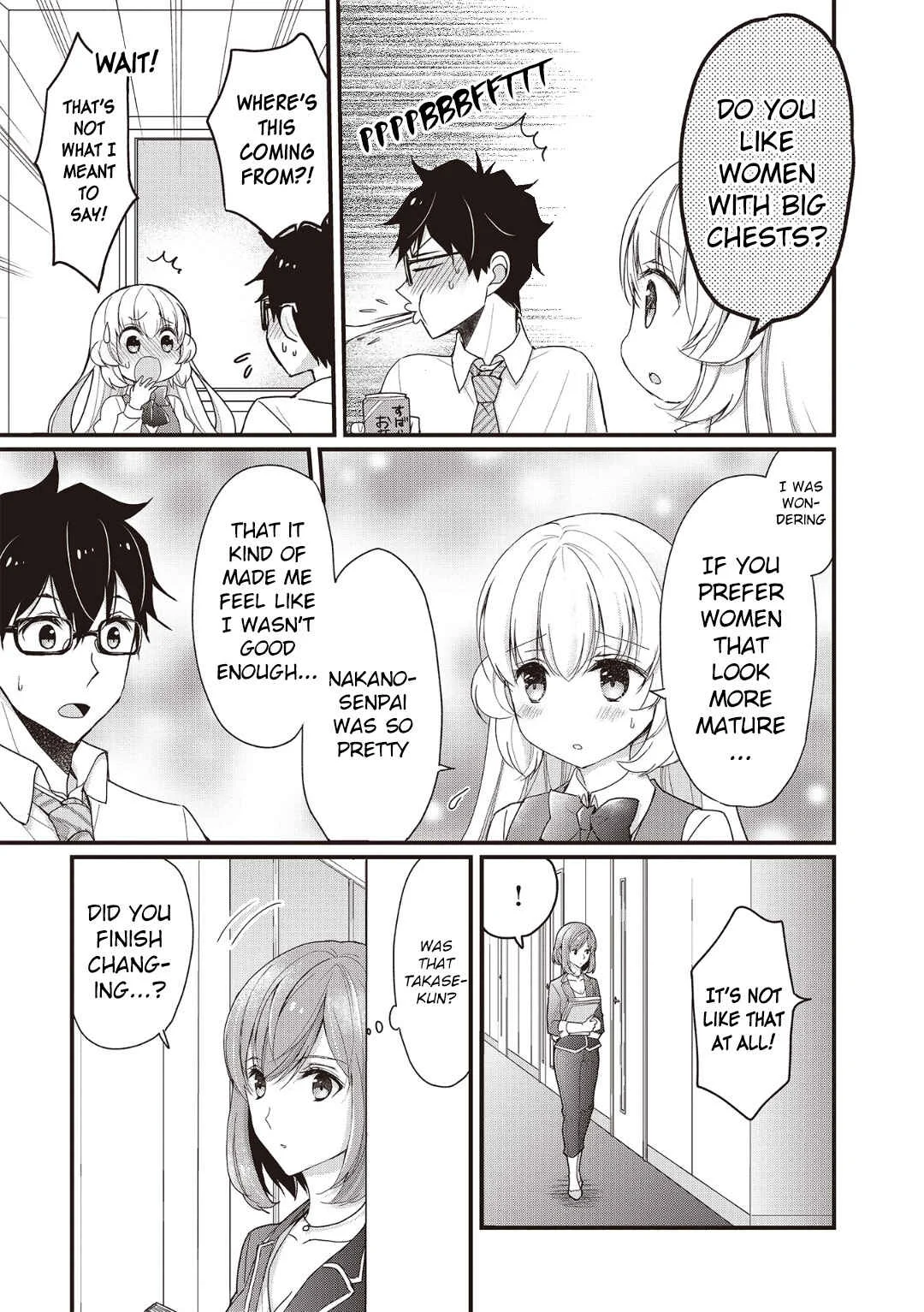 Chicchai Kanojo Senpai ga Kawaisugiru. Chapter 3: Trick or Treat! - Page 9