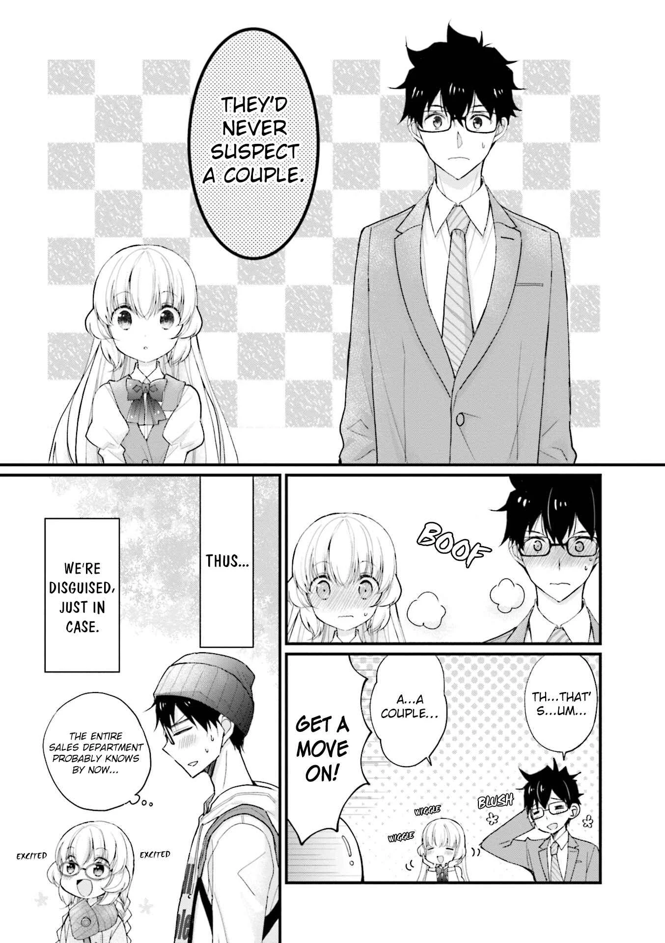 Chicchai Kanojo Senpai ga Kawaisugiru. Chapter 4: She's Short Too! - Page 3