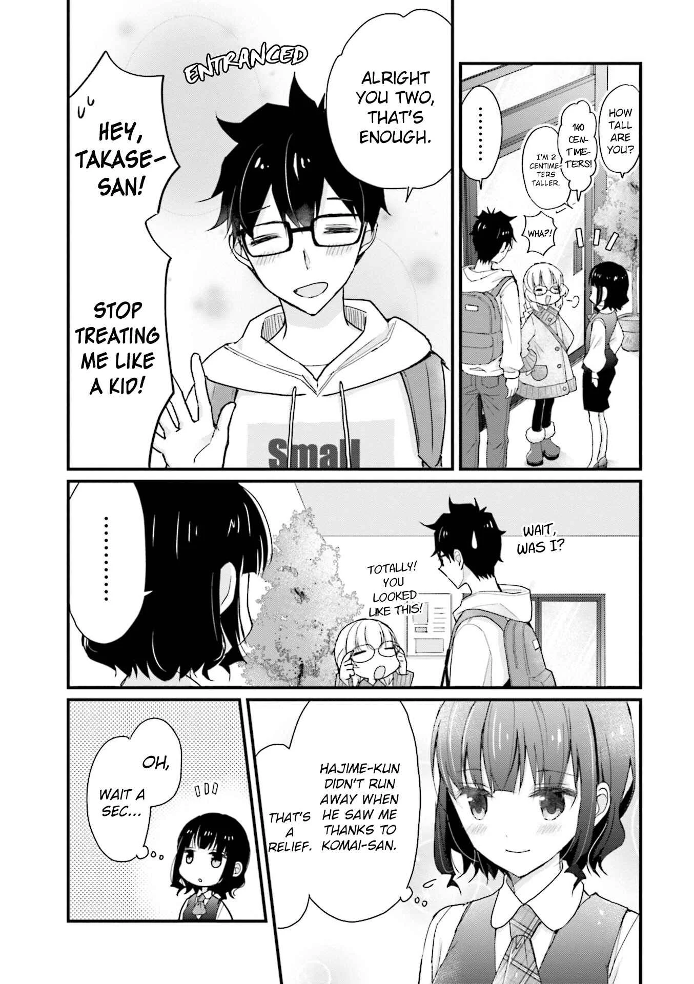 Chicchai Kanojo Senpai ga Kawaisugiru. Chapter 4: She's Short Too! - Page 8