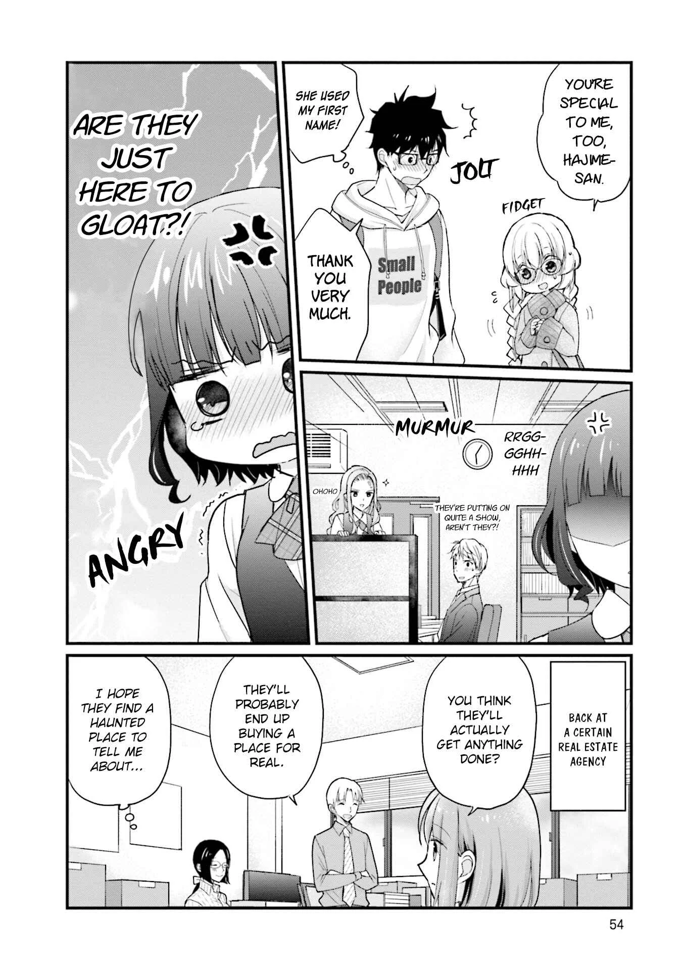 Chicchai Kanojo Senpai ga Kawaisugiru. Chapter 4: She's Short Too! - Page 12