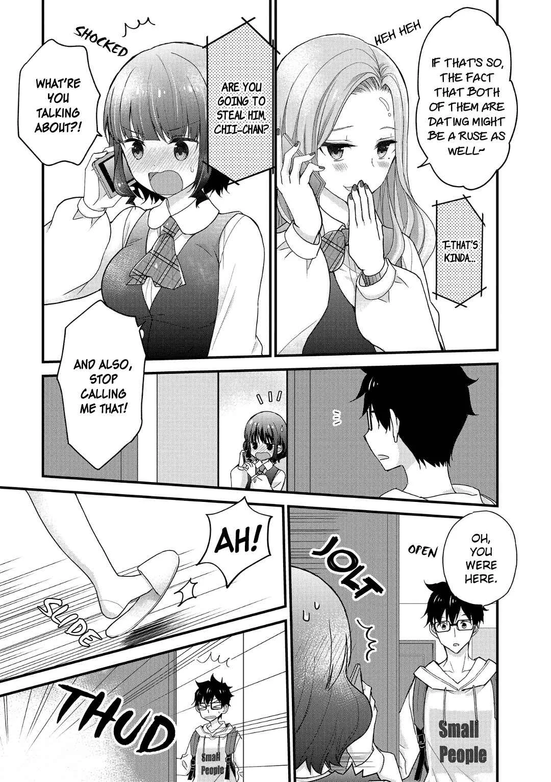 Chicchai Kanojo Senpai ga Kawaisugiru. Chapter 5: I Didn't See A Thing - Page 9