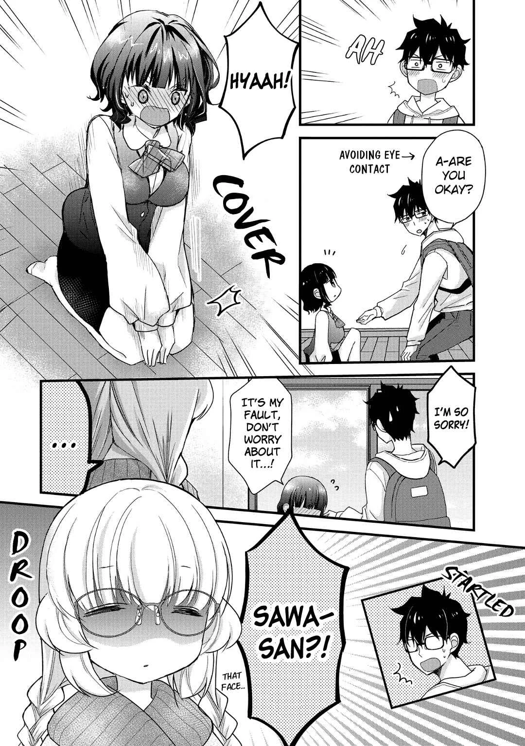 Chicchai Kanojo Senpai ga Kawaisugiru. Chapter 5: I Didn't See A Thing - Page 11
