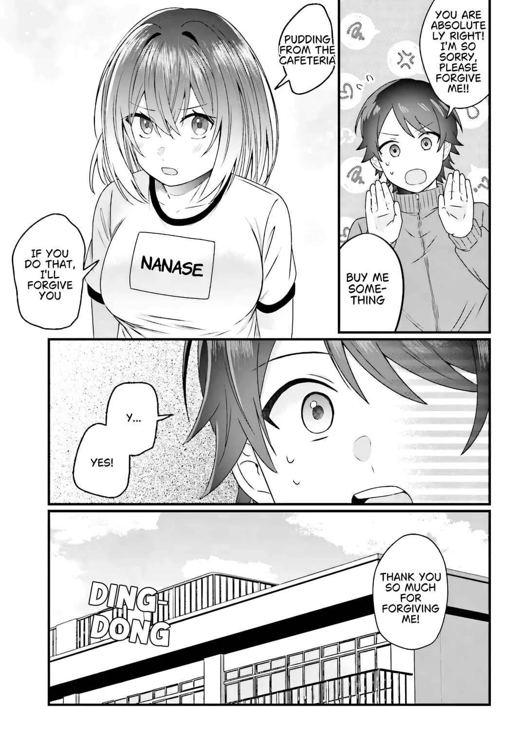 Chicchakute Dekakute Kawaii Nanase-san o Kanchigai Motokare kara Ubatte Shiawase ni Suru Chapter 3.1 - Page 11