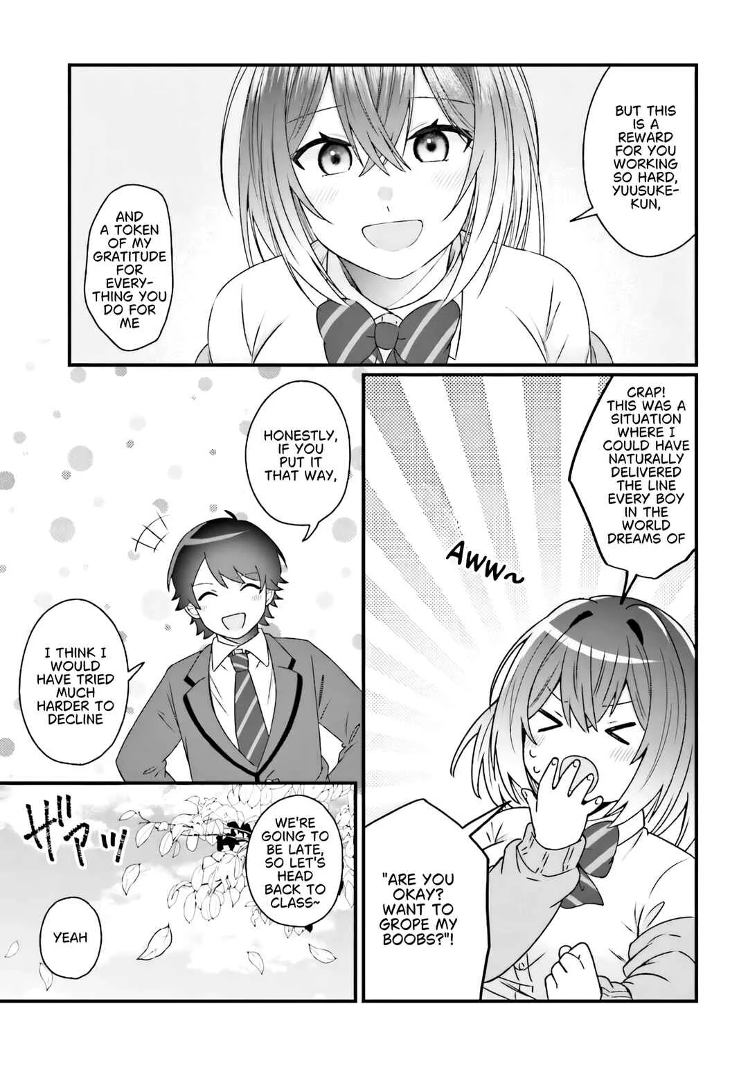 Chicchakute Dekakute Kawaii Nanase-san o Kanchigai Motokare kara Ubatte Shiawase ni Suru Chapter 3.2 - Page 13