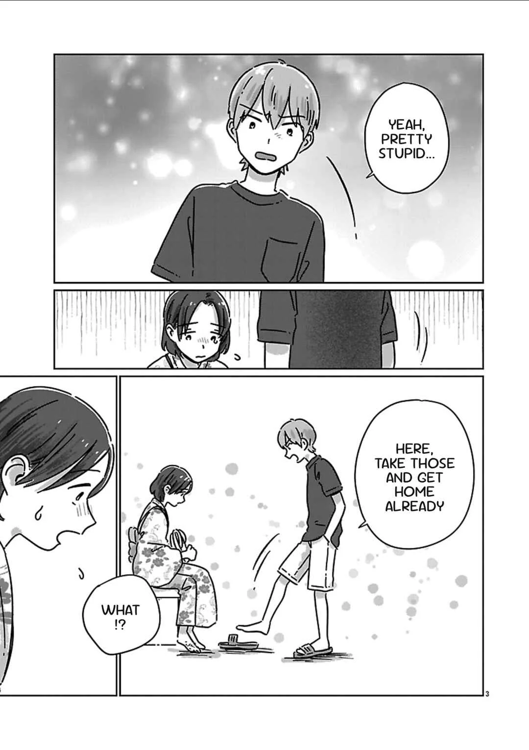Chigau Class no Suki na Hito Chapter 1: Foot Blister and Summer Festival - Page 3