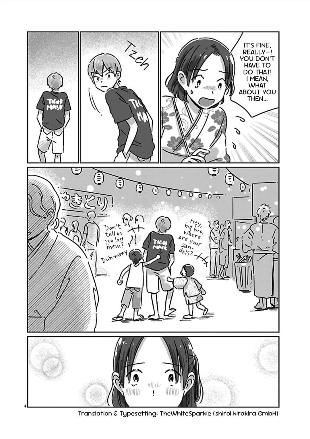 Chigau Class no Suki na Hito Chapter 1: Foot Blister and Summer Festival - Page 4
