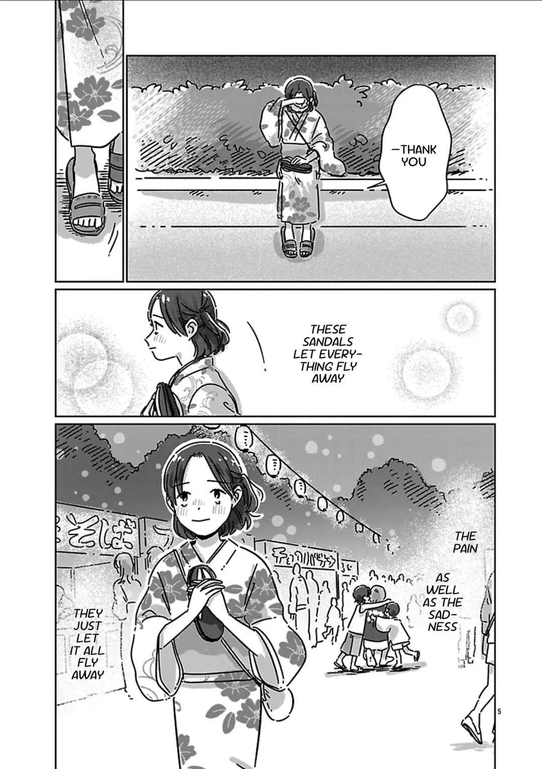 Chigau Class no Suki na Hito Chapter 1: Foot Blister and Summer Festival - Page 5