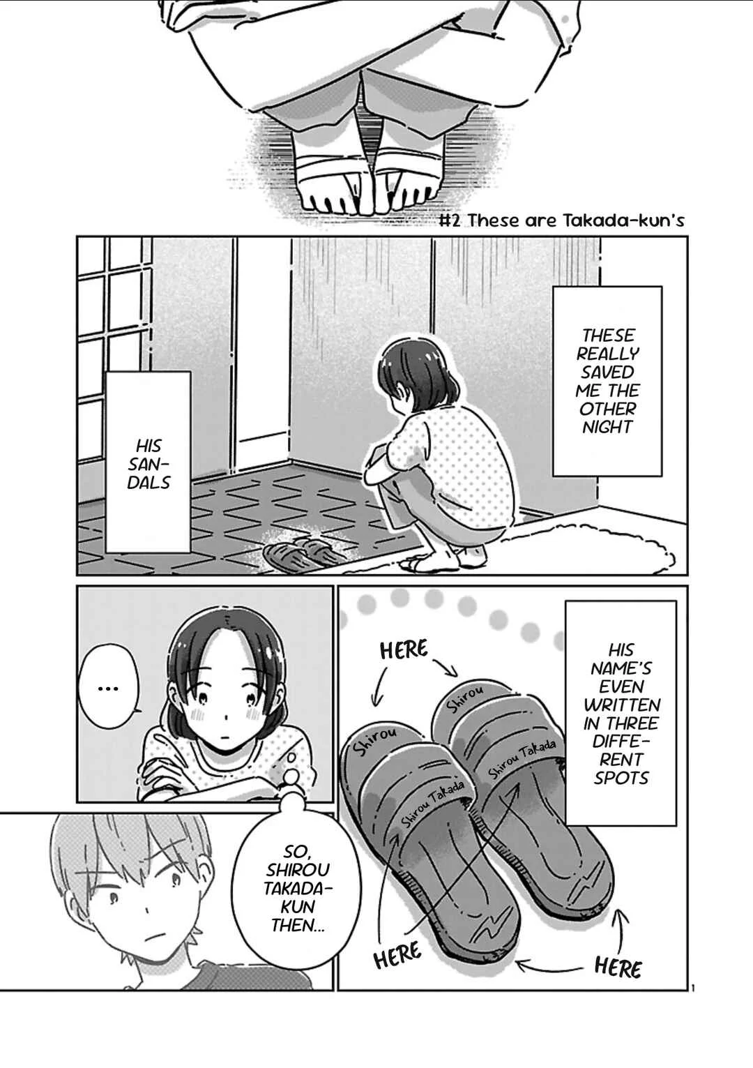 Chigau Class no Suki na Hito Chapter 2: These are Takada-kun's - Page 1
