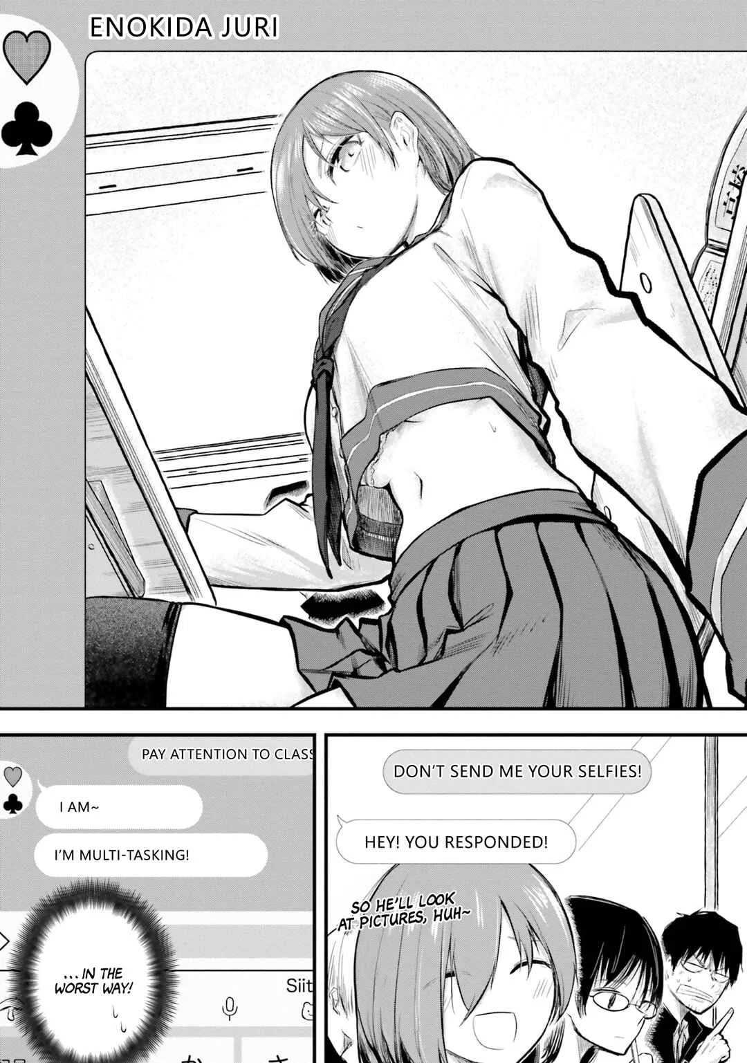 Chiguhagu Trick Chapter 4: Exchanging Contact Info! - Page 8