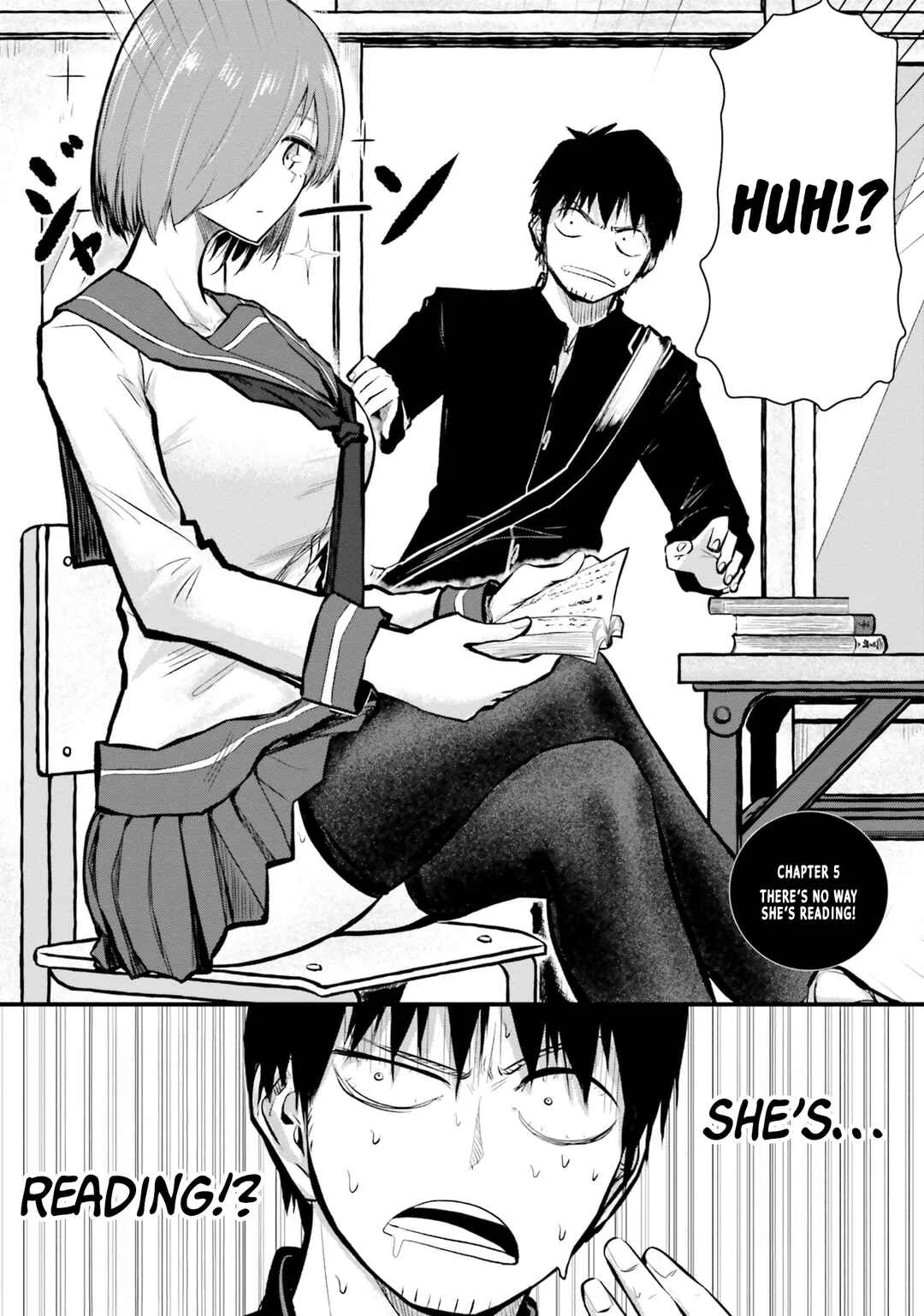 Chiguhagu Trick Chapter 5: There's no way she's reading! - Page 2