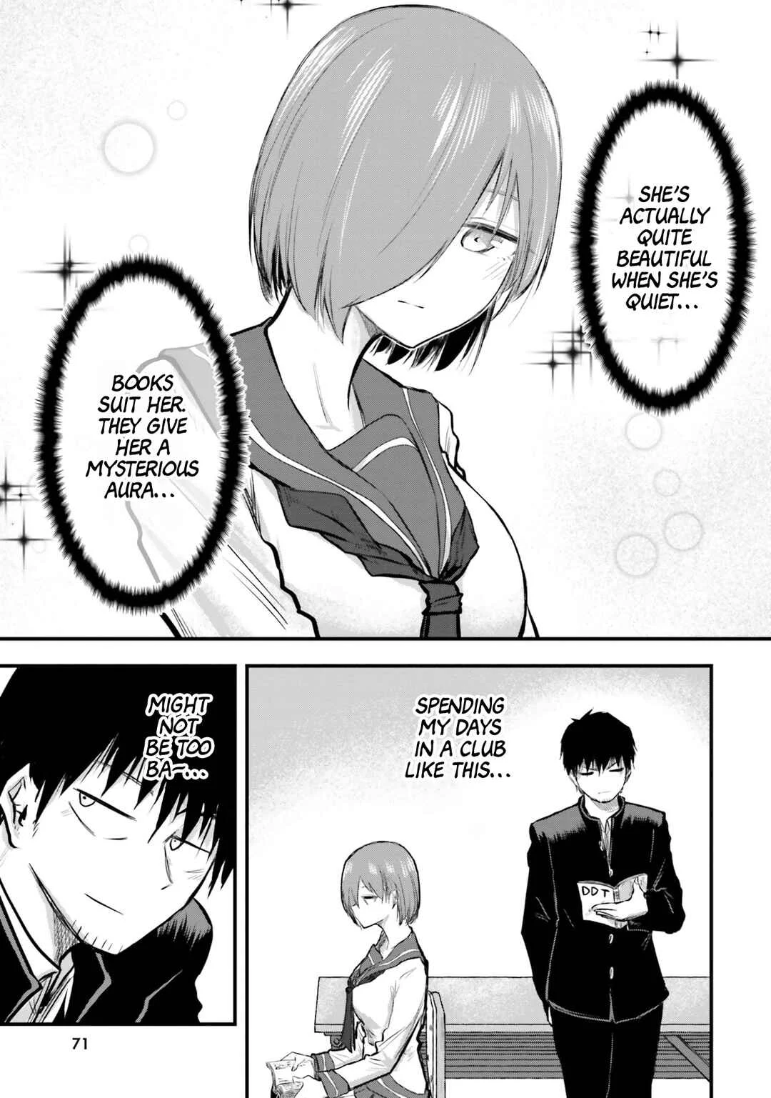Chiguhagu Trick Chapter 5: There's no way she's reading! - Page 7