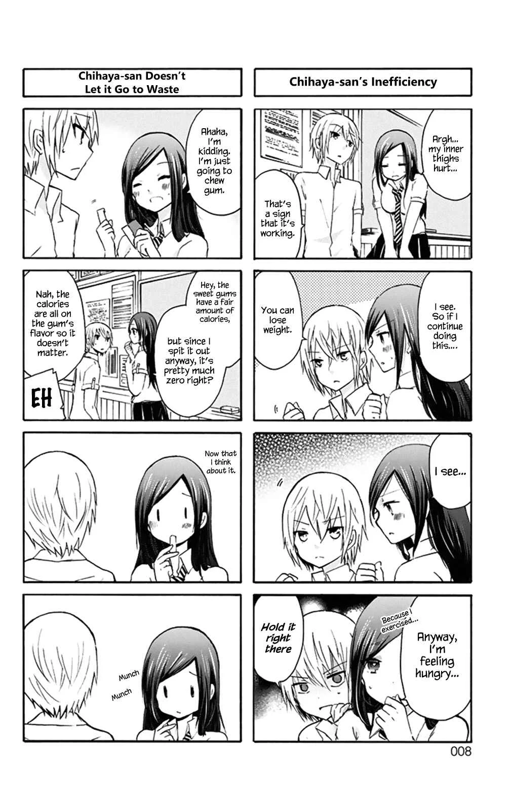 Chihaya-san wa Sono Mama de Ii Chapter 1: Should I lose weight? - Page 9