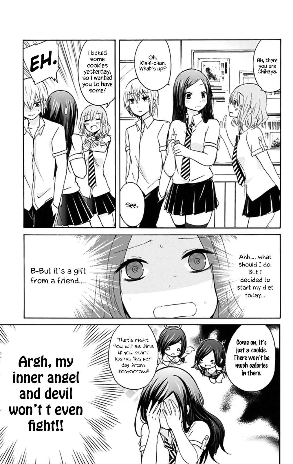 Chihaya-san wa Sono Mama de Ii Chapter 1: Should I lose weight? - Page 10