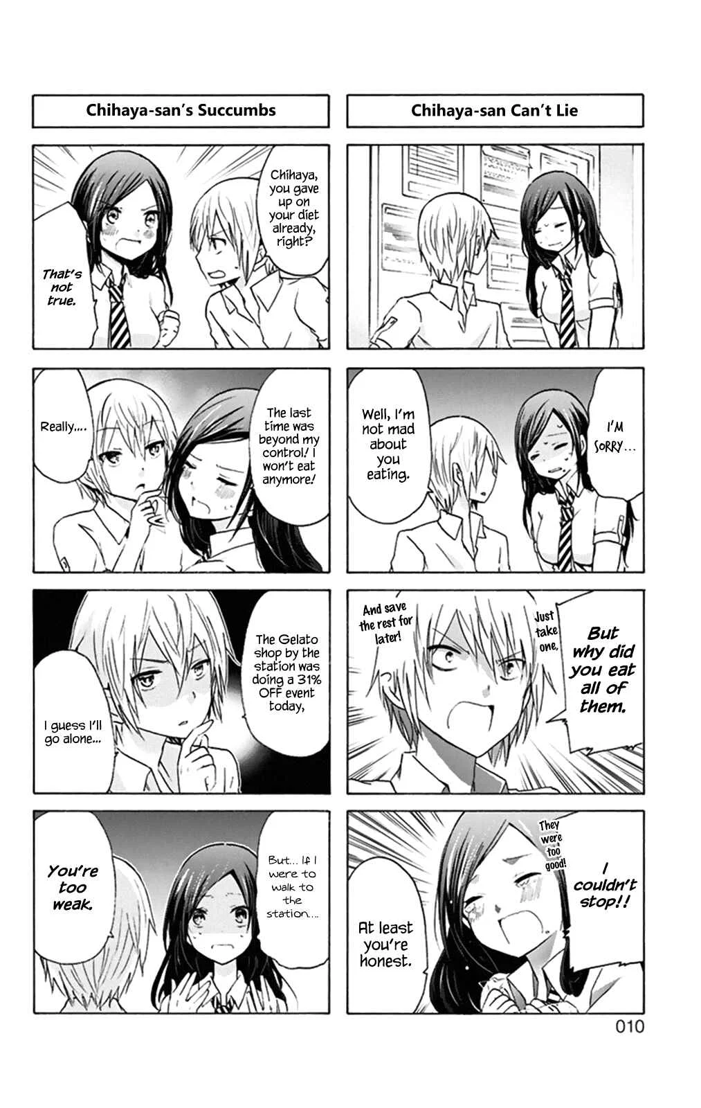 Chihaya-san wa Sono Mama de Ii Chapter 1: Should I lose weight? - Page 11