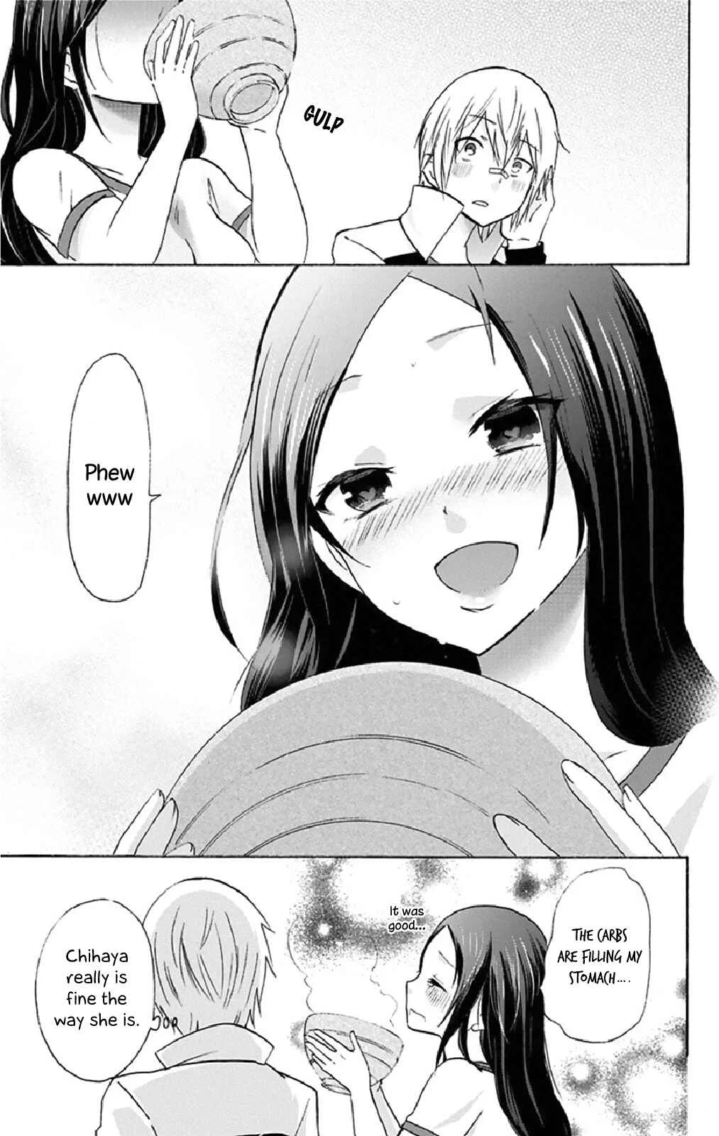 Chihaya-san wa Sono Mama de Ii Chapter 2: You can never trust what guys say is 'normal' for a girl? - Page 9