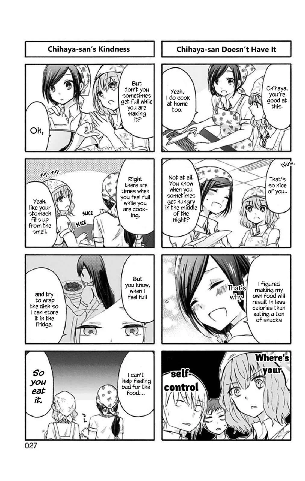 Chihaya-san wa Sono Mama de Ii Chapter 3: I can't stop eating - Page 3