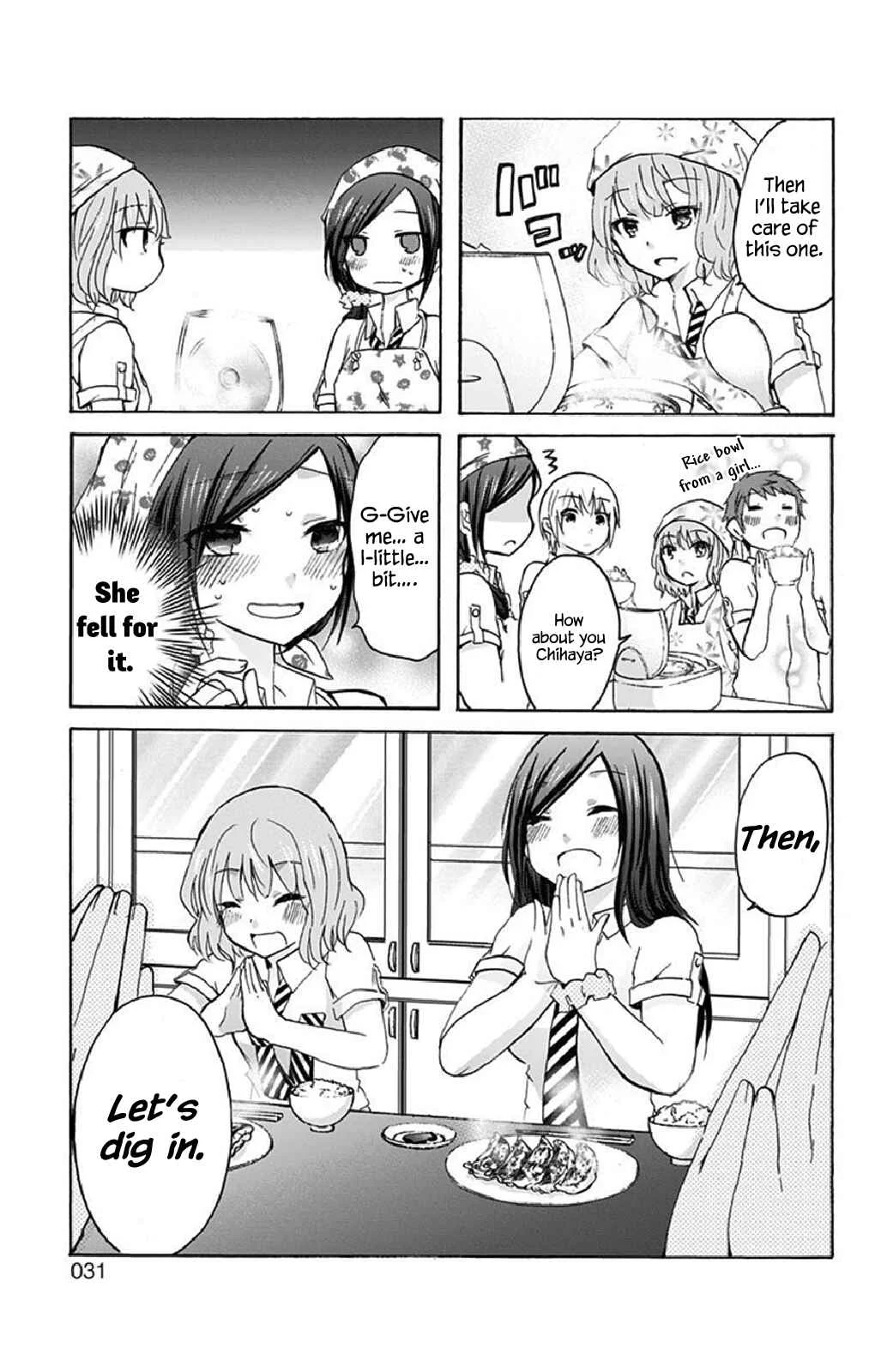 Chihaya-san wa Sono Mama de Ii Chapter 3: I can't stop eating - Page 7