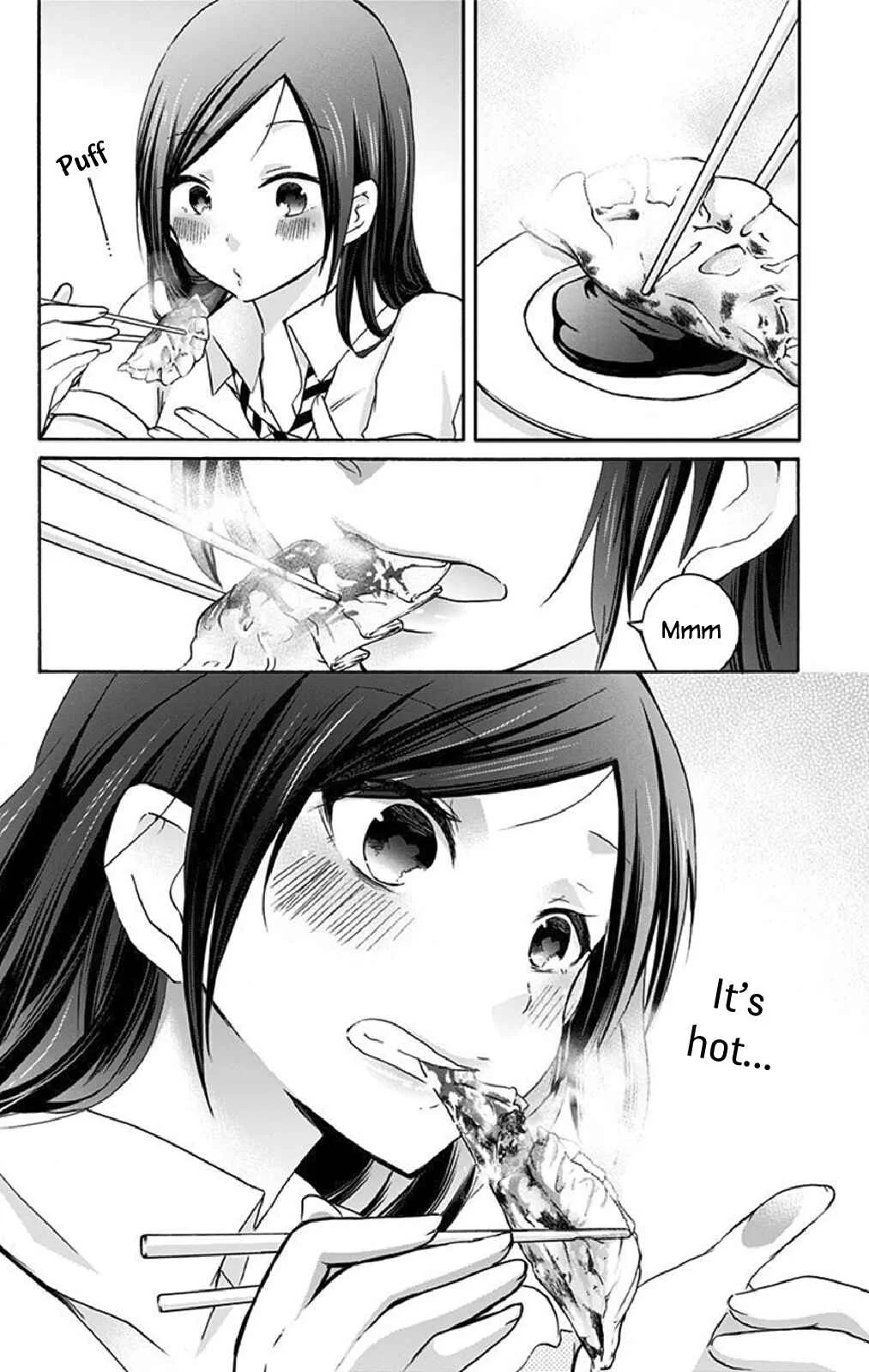 Chihaya-san wa Sono Mama de Ii Chapter 3: I can't stop eating - Page 8