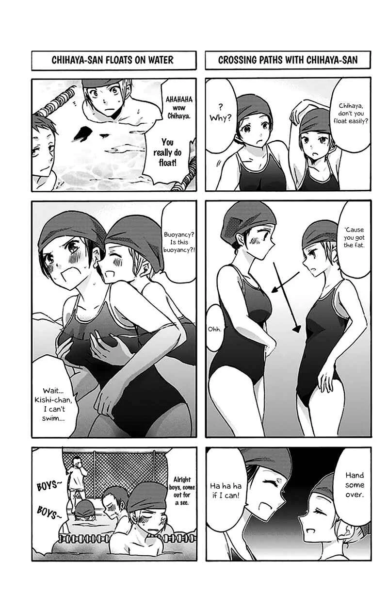 Chihaya-san wa Sono Mama de Ii Chapter 5: Don't you know when a girl loses, it starts with her breasts?! - Page 4